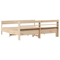 Bedframe zonder matras massief grenenhout 180x200 cm - thumbnail