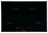 AEG 3000 serie Pure Black inductie kookplaat 80 cm IPE84531FB - thumbnail