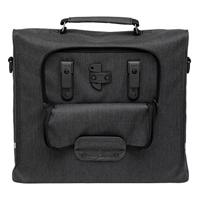 Newlooxs New looxs varo messenger schoudertas - zwart - waterdicht - 15l - thumbnail