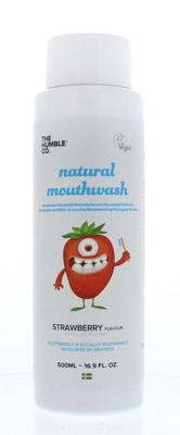 The Humble Co. Mondwater strawberry (voor kinderen)