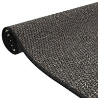 VidaXL Tapijtloper 50x100 cm sisal-look antracietkleurig - thumbnail