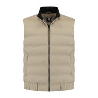 Travelin' Men - Bodywarmer - Taupe - Maat L - thumbnail