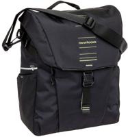 Enkele fietstas New Looxs Vigo Single - 20 liter - 30 x 19 x 40 cm - Black-Green - thumbnail