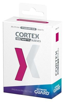 Ultimate Guard Cortex Sleeves Matte Standard Size (100) - Pink Ultimate Guard Cortex Sleeves Matte Standard Size (100) - Pink