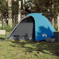 Tent 4-persoons 267x272x145 cm 185T taft blauw - thumbnail