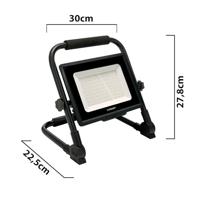 LED spotlight Velamp 50 W 4000 K 4000 Lm - thumbnail