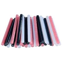 Rapid Lijmpatronen gekleurd | Glitter wit, zwart en roze | 7 mm x 90 mm | 36 stuks | Blister - 5001422 - thumbnail