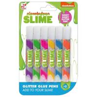 Sambro nickelodeon slime glitter pennen 6 stuks - thumbnail