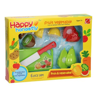 Lobbes Snijfruit met snijplank, 10dlg. Lobbes Snijfruit met snijplank, 10dlg.