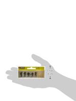 NOCH H0 Zwarte beschermende kleding Geverfd, Staand - thumbnail