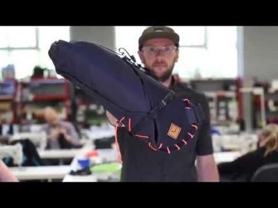 Restrap 8L Zadeltas - Zwart/Oranje