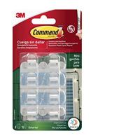 Haak voor ophanging 3M Transparant Plastic (8 Stuks) - thumbnail