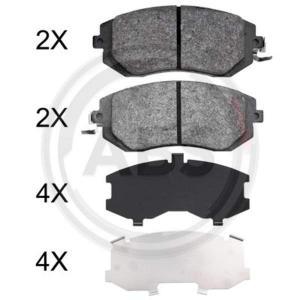 Remblokken set 37998