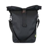 DRESCO shopper fietstas - pakaftas 20 liter - zwart - thumbnail