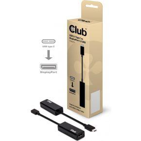 CLUB3D USB 3.1 Type C to DisplayPort1.2 UHD Active Adapter