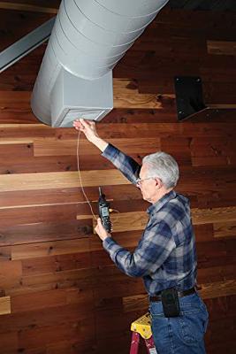 FLIR EM54 Windmeter 0.4 tot 30 m/s Met temperatuurmeting, Magnetisch vleugelrad, Externe sensor