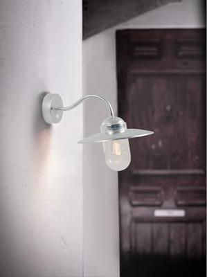 Nordlux Luxembourg 22661031 Buitenlamp (wand) E27 Verzinkt