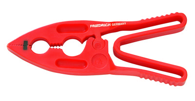 Kunststof Klem 140mm 1000V Friedrich