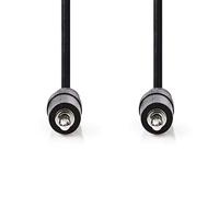 Stereo-Audiokabel | 3,5 mm Male - 3,5 mm Male | 5,0 m | Zwart - thumbnail