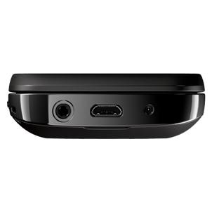 Nokia C2-02 smartphone (6,6 cm (2,6 inch) touchscreen, 2 megapixel camera, Bluetooth), chrome schwarz