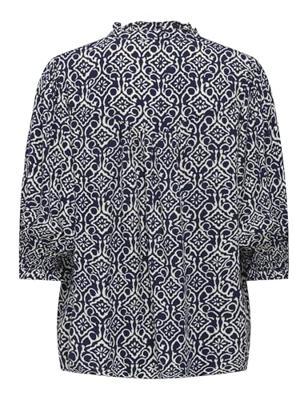 Only Onlraya 3/4 Shirt Wvn Noos Blouse Night Sky Adena Graphic