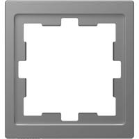 Merten MEG4010-6536 Afdekking Frame System Design RVS 1 stuk(s) - thumbnail