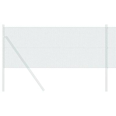 VidaXL Hexagon hek groen 0.4 x 50 m staal