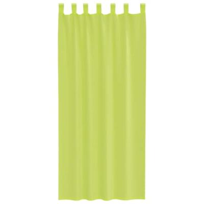 Gordijnen voile met lipje Top 2 st Appelgroen