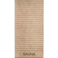 Cawö Cawo Balance Sauna Saunalaken 80x200 sand - thumbnail