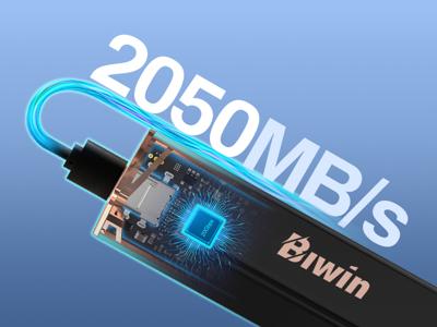 Externe Harde Schijf Biwin PD2000 SSD 2 TB HDD