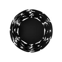 Alessi Barket Schaal zwart RVS 21 cm - thumbnail