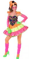 Jaren 80 Disco Vrouw Kostuum - thumbnail