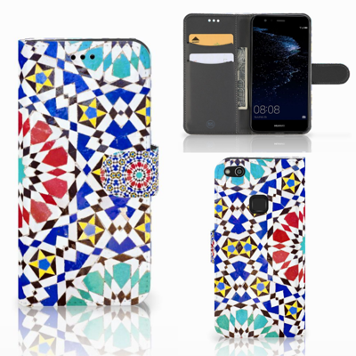 Huawei P10 Lite | Bookcase | Mozaïek Huawei P10 Lite | Bookcase | Mozaïek