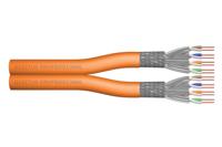 Digitus DK-1741-VH-D Netwerkkabel CAT 7 S/FTP 4 x 2 x 0.25 mm² Oranje per meter - thumbnail