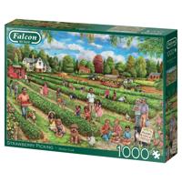 Strawberry Picking Puzzel 1000 Stukjes - thumbnail