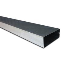 Rechthoekig Kanaal 110 X 55mm - Staal - L=1500mm [pro-c] - thumbnail