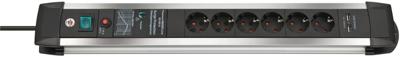 Brennenstuhl Premium-Protect-Line 60.000A stekkerdoos met overspanningsbeveiliging en USB 6-voudig 3m H05VV-F 3G1,5 1391000537