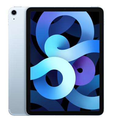 Refurbished iPad Air 4 256 GB 4G Blauw Gebruikt