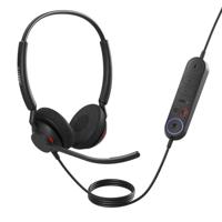Jabra Engage 40 Over Ear headset Kabel Stereo Zwart Ruisonderdrukking (microfoon) Volumeregeling Telefoon - thumbnail