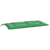 Tuinbankkussens 2 st 100x50x7 cm oxford stof groen - thumbnail