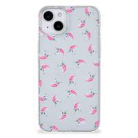 TPU bumper voor iPhone 15 Unicorns - thumbnail
