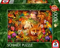 Feathers, Coats and Flowers Puzzel 1000 Stukjes - thumbnail
