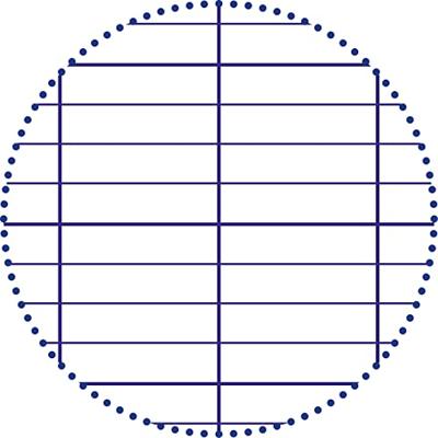 Clairefontaine schrift Mimesys voor ft A4+, 96 bladzijden, kaft in PP, seyès, oranje
