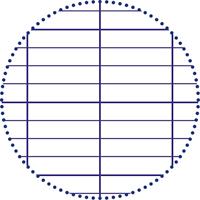 Clairefontaine schrift Mimesys voor ft A4+, 96 bladzijden, kaft in PP, seyès, oranje - thumbnail