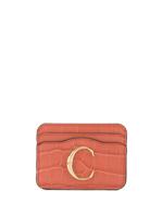 Chloé C logo cardholder - ORANGE - thumbnail