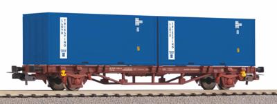 Piko H0 58755 H0 containerwagen met 2x 20-rijtuigen van de FS