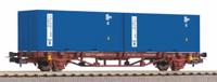 Piko H0 58755 H0 containerwagen met 2x 20-rijtuigen van de FS - thumbnail