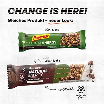 PowerBar Natural Energy Cereal Energiereep Cacao Crunch x24 PowerBar Natural Energy Cereal Energiereep Cacao Crunch x24