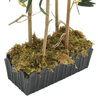 Kunstplant bamboe 552 bladeren 120 cm groen