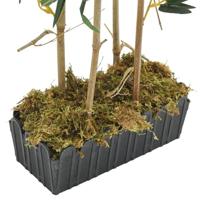 Kunstplant bamboe 552 bladeren 120 cm groen - thumbnail